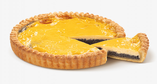 Пирог «Мак с крем брюле»