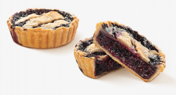 Пирог «Постная черника» мини