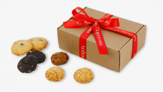 Большая коробка печенья