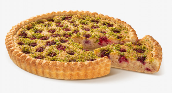 Пирог «Малина с фисташкой»