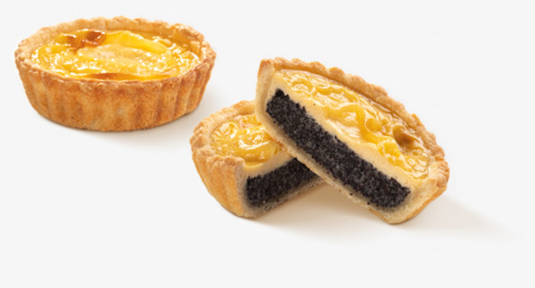 Пирог «Мак с крем брюле» мини