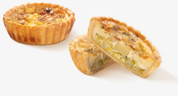 Пирог «Горгонзола с грушей» мини
