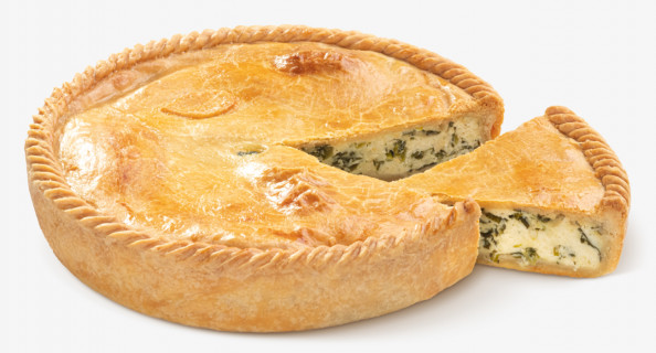 Пирог «Сыр со шпинатом»