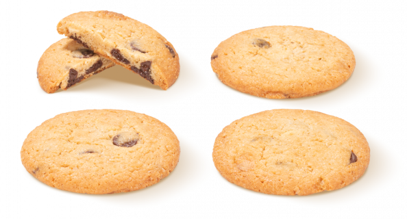 Печенье с двумя видами шоколада 4 шт