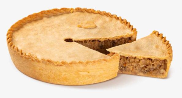 Пирог Постный с капустой и грибами