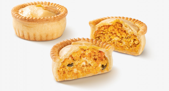 Пирог «Тыква с чили и кавказским сыром» мини